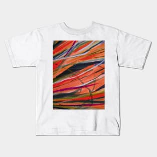 Abstract Grass 1 Digitally Enhanced 1 Kids T-Shirt